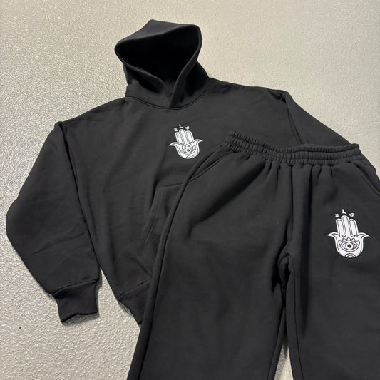 Alo black tracksuit